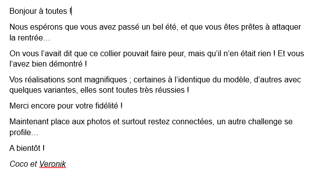 Galimatia Eté 2026 - Vos réalisations